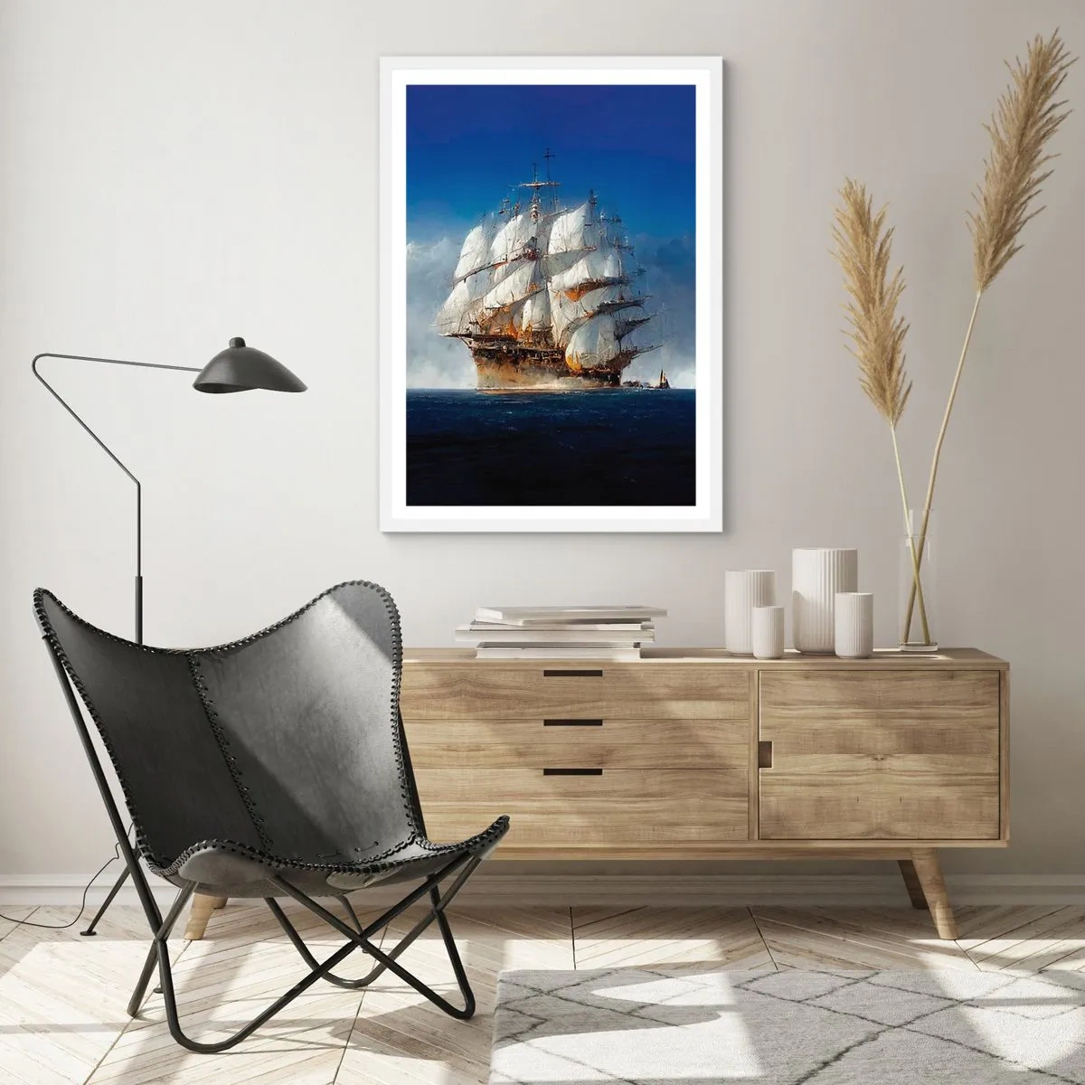 Poster in einem weißen Rahmen - Der große Ruhm! - 50x70 cm
