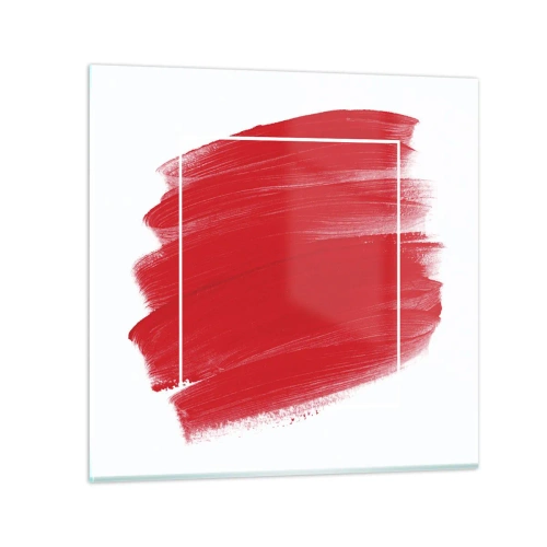 Glasbild - Bild auf glas - Aus dem Rahmen - 50x50 cm