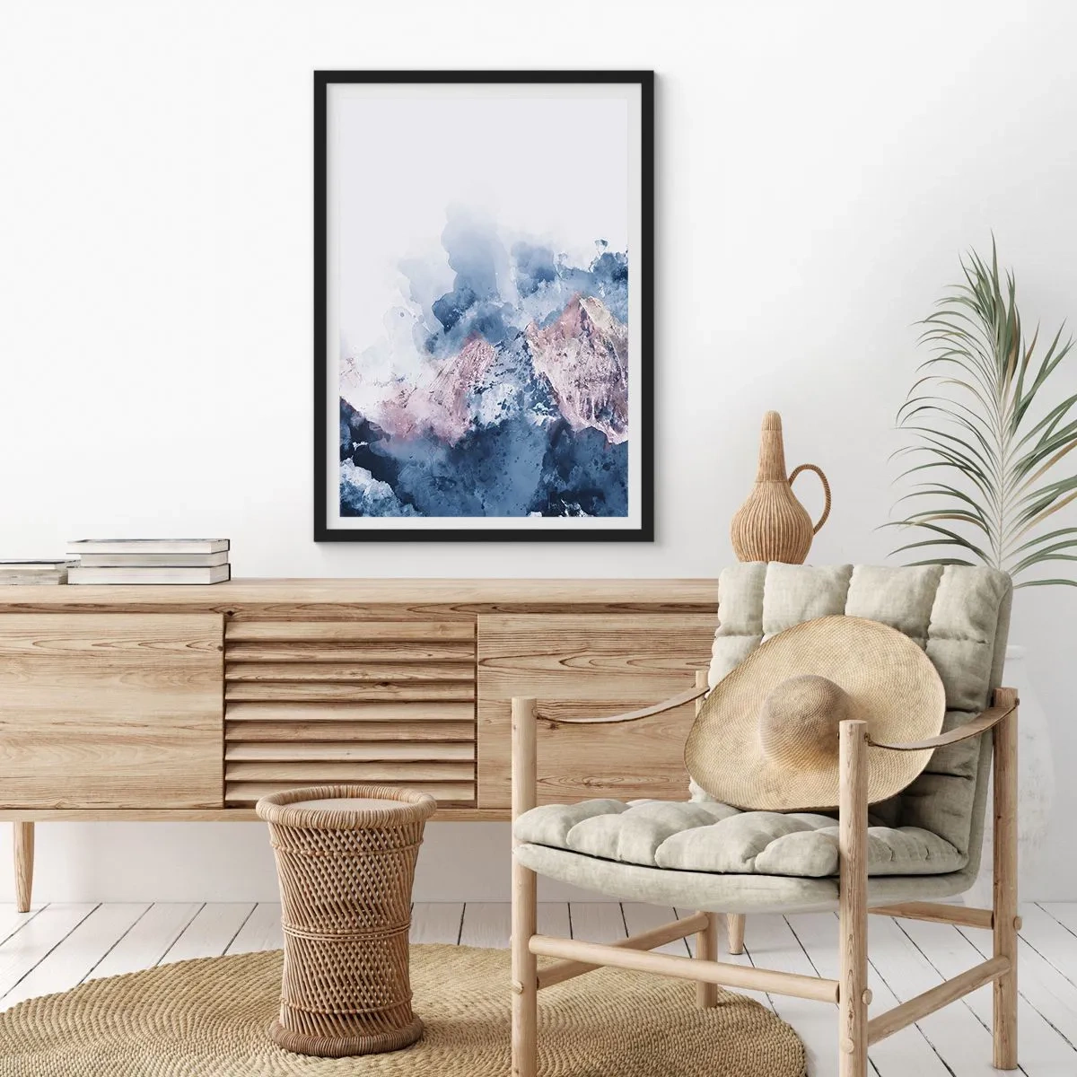 Poster in einem schwarzem Rahmen - Das sind die Spitzen! - 40x50 cm