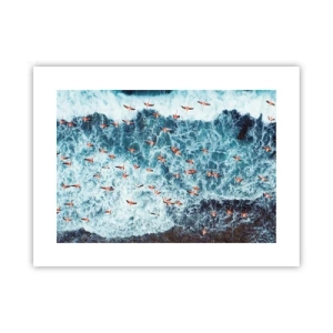 Poster - Die Küstenparade - 40x30 cm