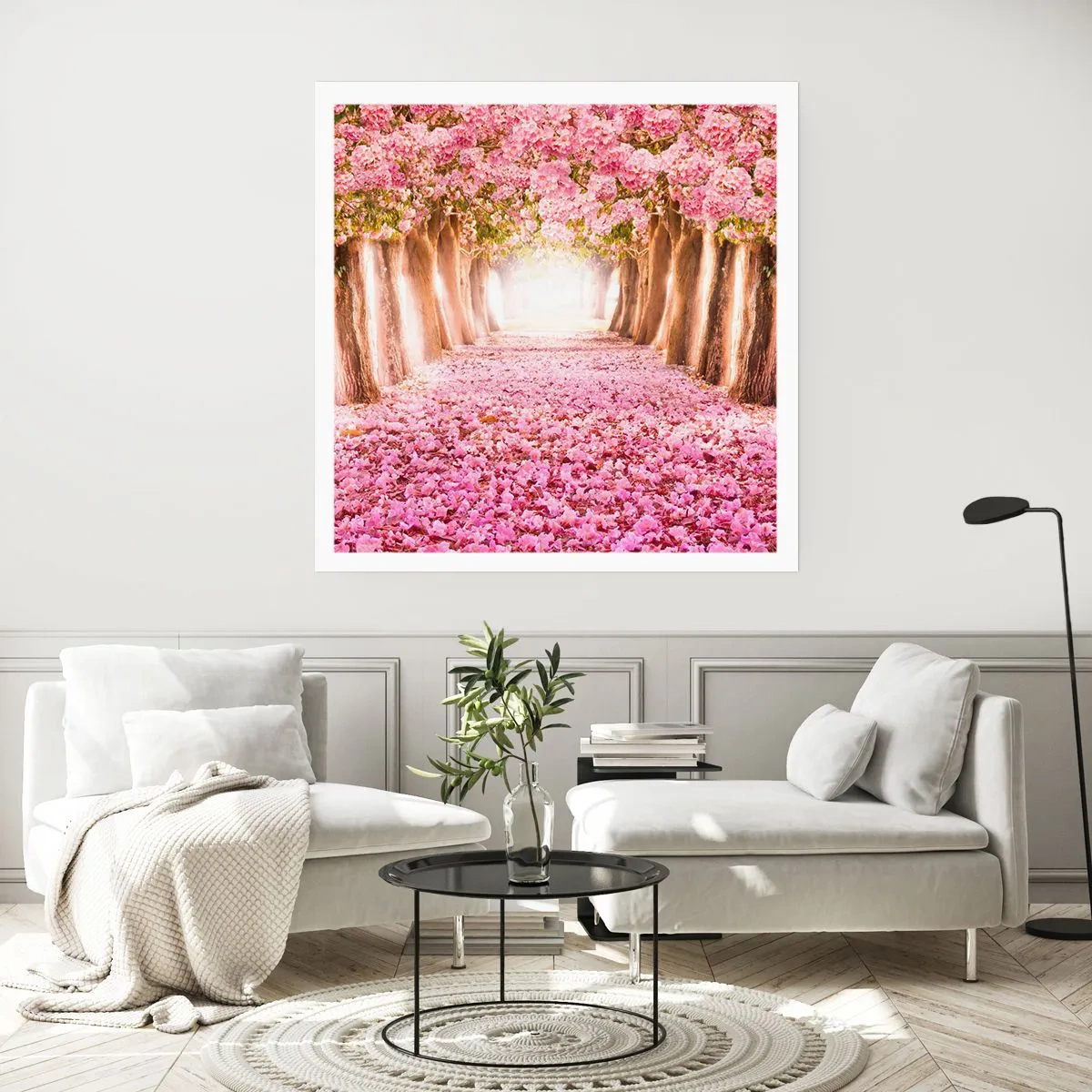 Poster - Der Weg ins Paradies - 50x50 cm