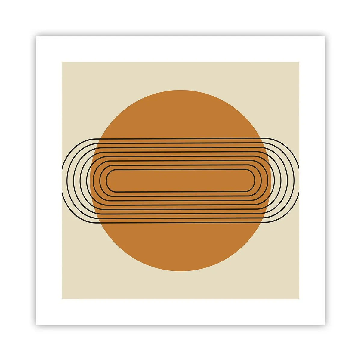 Poster - Perfekter Plan - 40x40 cm