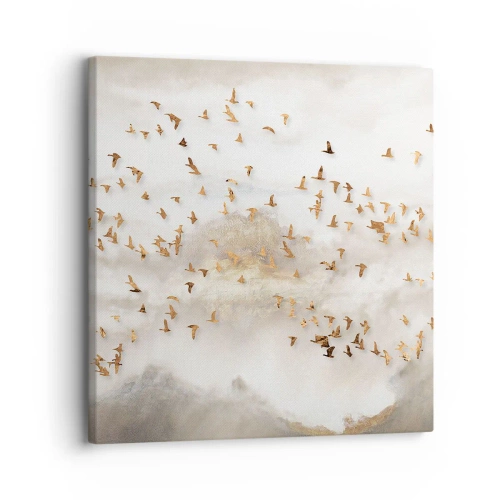 Bild auf Leinwand - Leinwandbild - Es ist schon die Zeit… - 30x30 cm