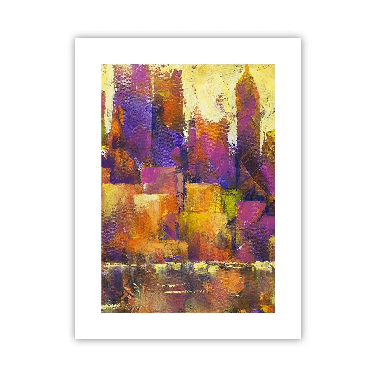 Poster - Metropolitische Komposition - 30x40 cm