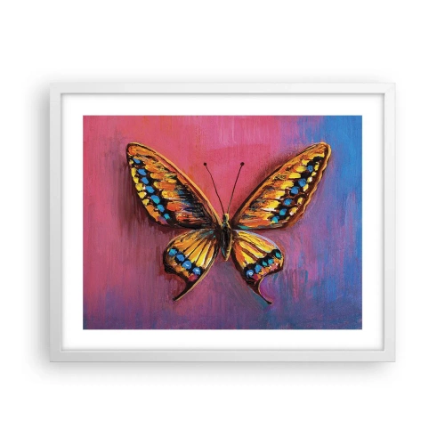 Poster in einem weißen Rahmen - Ein Juwel der Natur - 50x40 cm