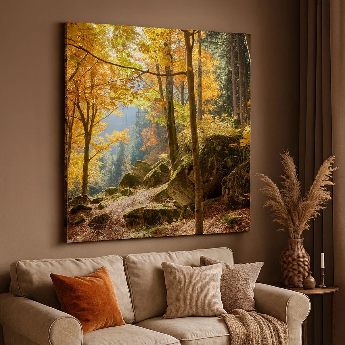 Bild auf Leinwand - Leinwandbild - Zeit zum Entspannen - 30x30 cm