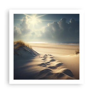 Poster - Beruhigende Landschaft - 60x60 cm