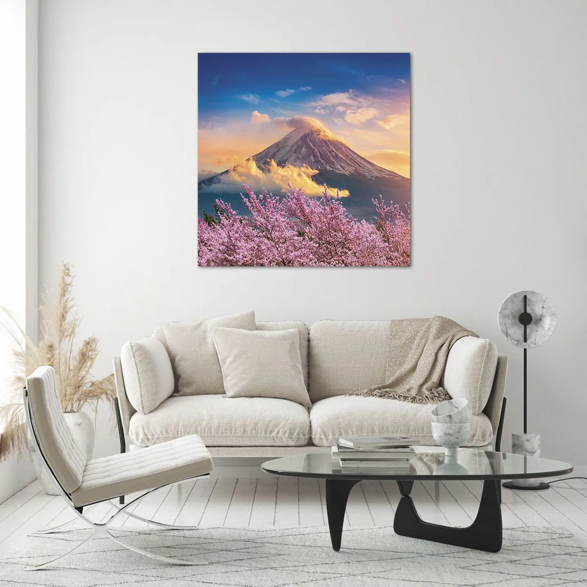 Glasbild - Bild auf glas - Japanische Heiligkeit - 50x50 cm