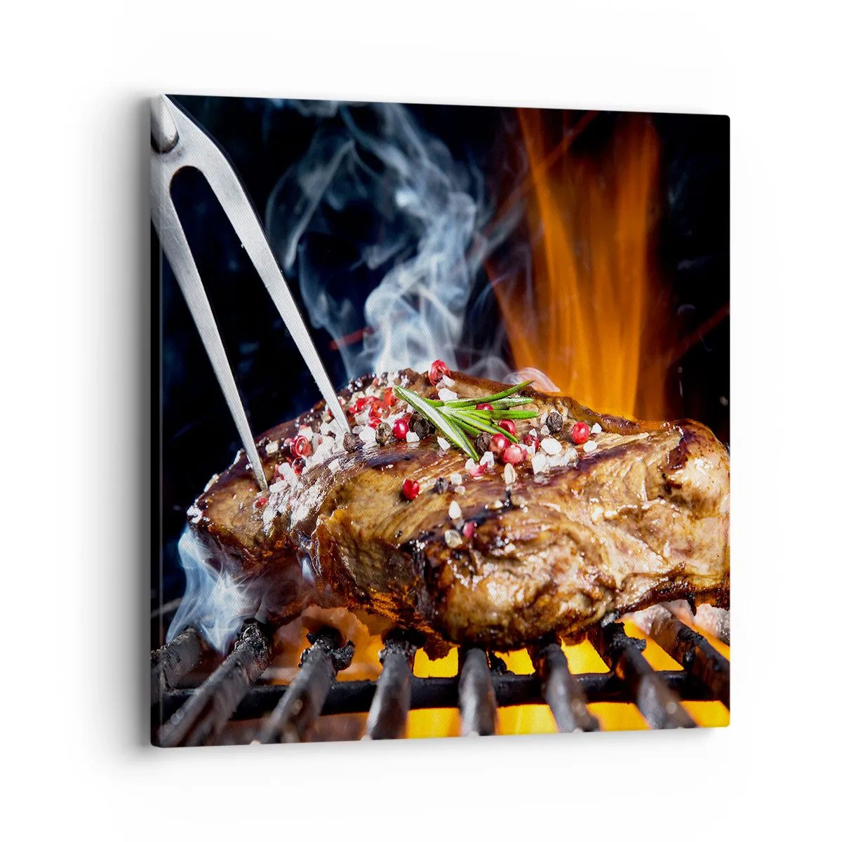 Bild auf Leinwand - Leinwandbild - Saftig und duftend - 40x40 cm