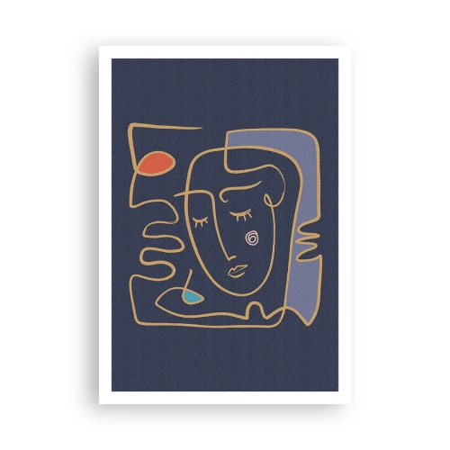 Poster - In Gedanken - 70x100 cm