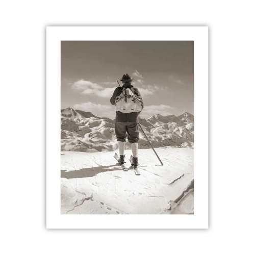 Poster - Und die Berge bleiben unverändert - 40x50 cm