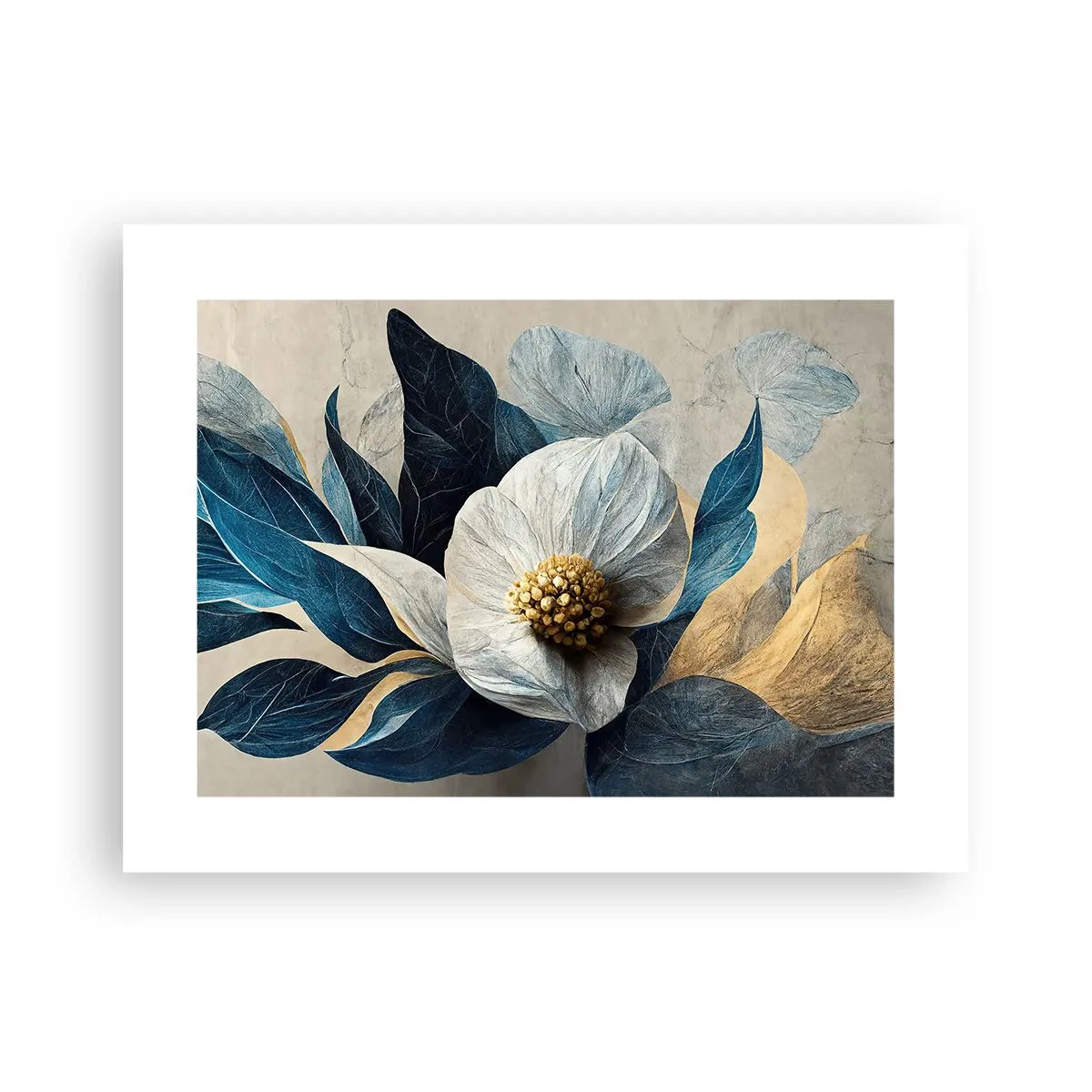 Poster - Er hat ein Herz aus Gold - 40x30 cm