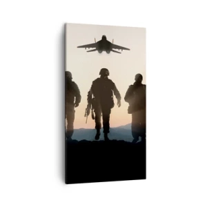 Bild auf Leinwand - Leinwandbild - Willkommen in unserer Welt - 45x80 cm