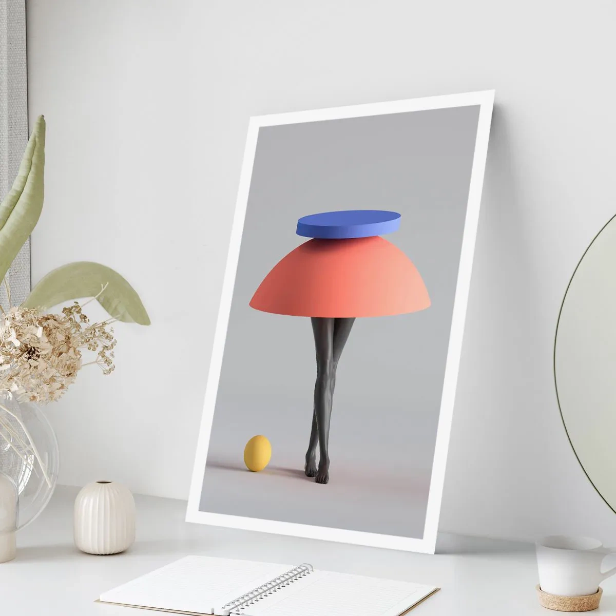 Poster - Surrealistische Komposition - 61x91 cm