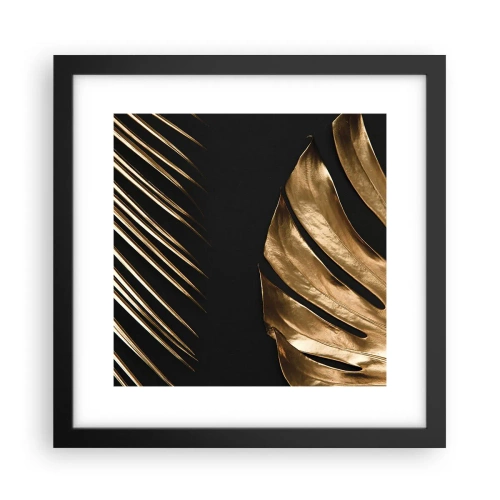 Poster in einem schwarzem Rahmen - Anders und genauso teuer - 30x30 cm