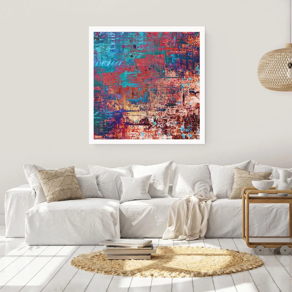 Poster - Erinnerung und Vergessen - 60x60 cm