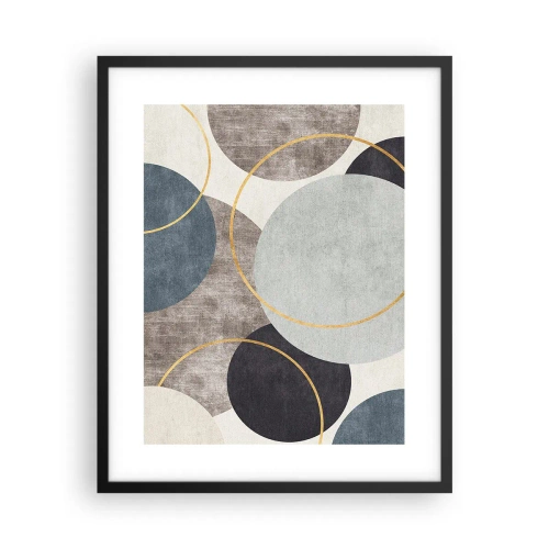 Poster in einem schwarzem Rahmen - Rad für Rad - 40x50 cm