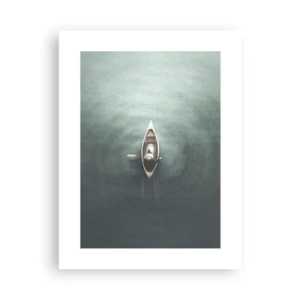 Poster - Durch den Mondsee - 30x40 cm