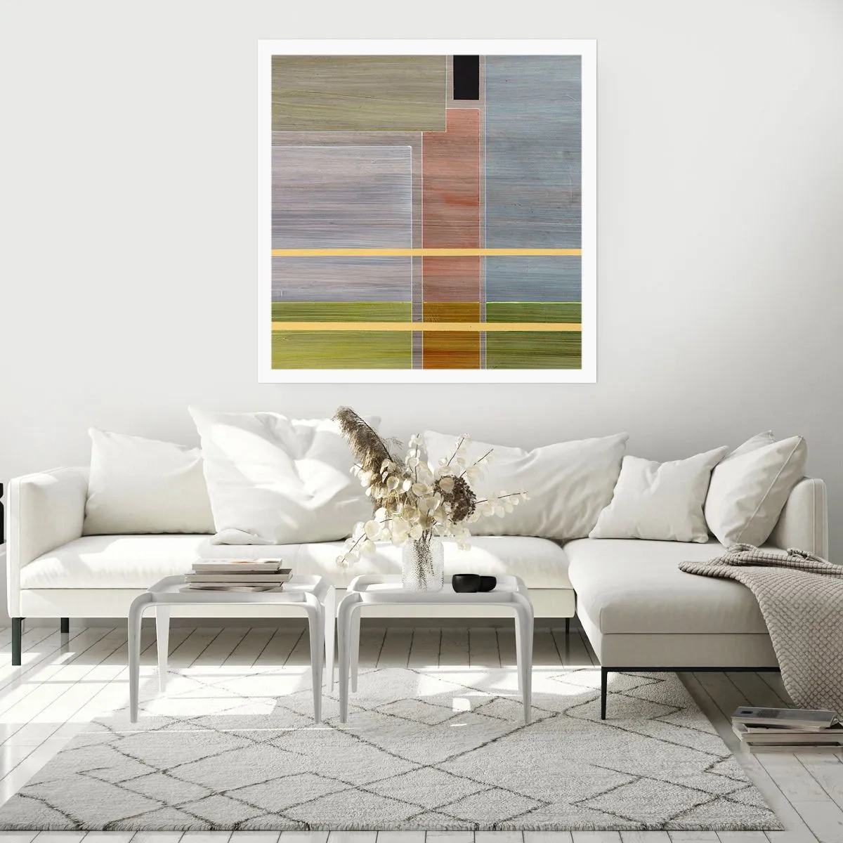 Poster - Einfach und ruhig - 40x40 cm