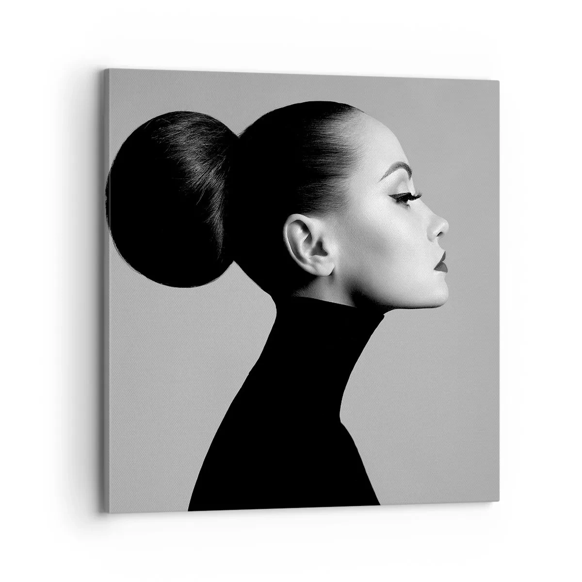 Bild auf Leinwand - Leinwandbild - Moderne Nofretete - 70x70 cm