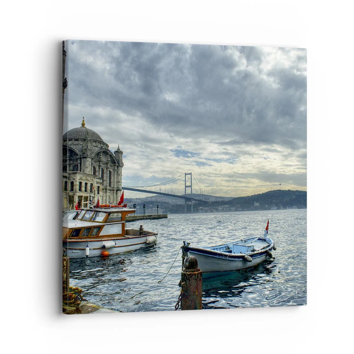 Bild auf Leinwand - Leinwandbild - An der Grenze der Welten - 30x30 cm