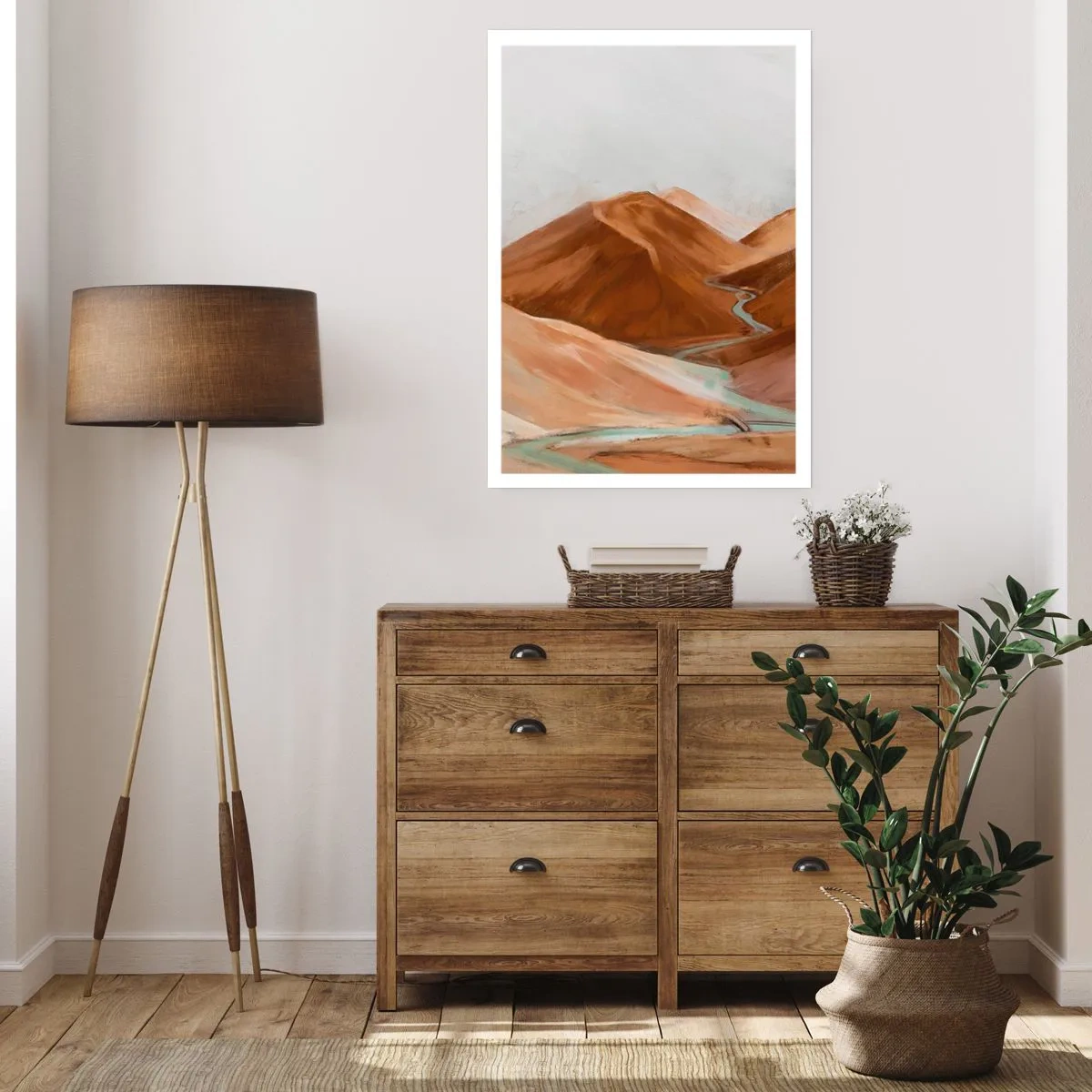 Poster - Zur Quelle - 30x40 cm