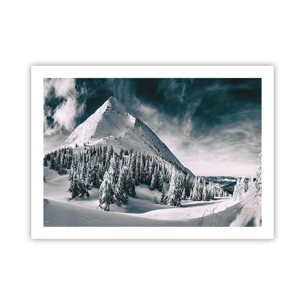 Poster - Das Land aus Schnee und Eis - 70x50 cm