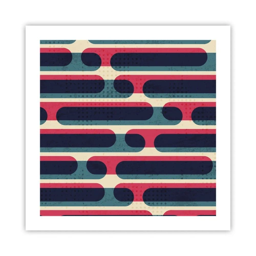 Poster - In die Tiefe und vorwärts - 50x50 cm