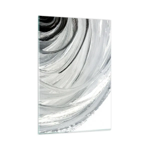 Glasbild - Bild auf glas - Orbitale Komposition - 80x120 cm