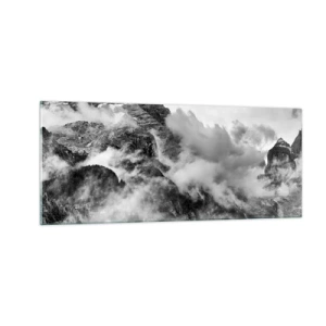 Glasbild - Bild auf glas - Schön und grausam - 100x40 cm