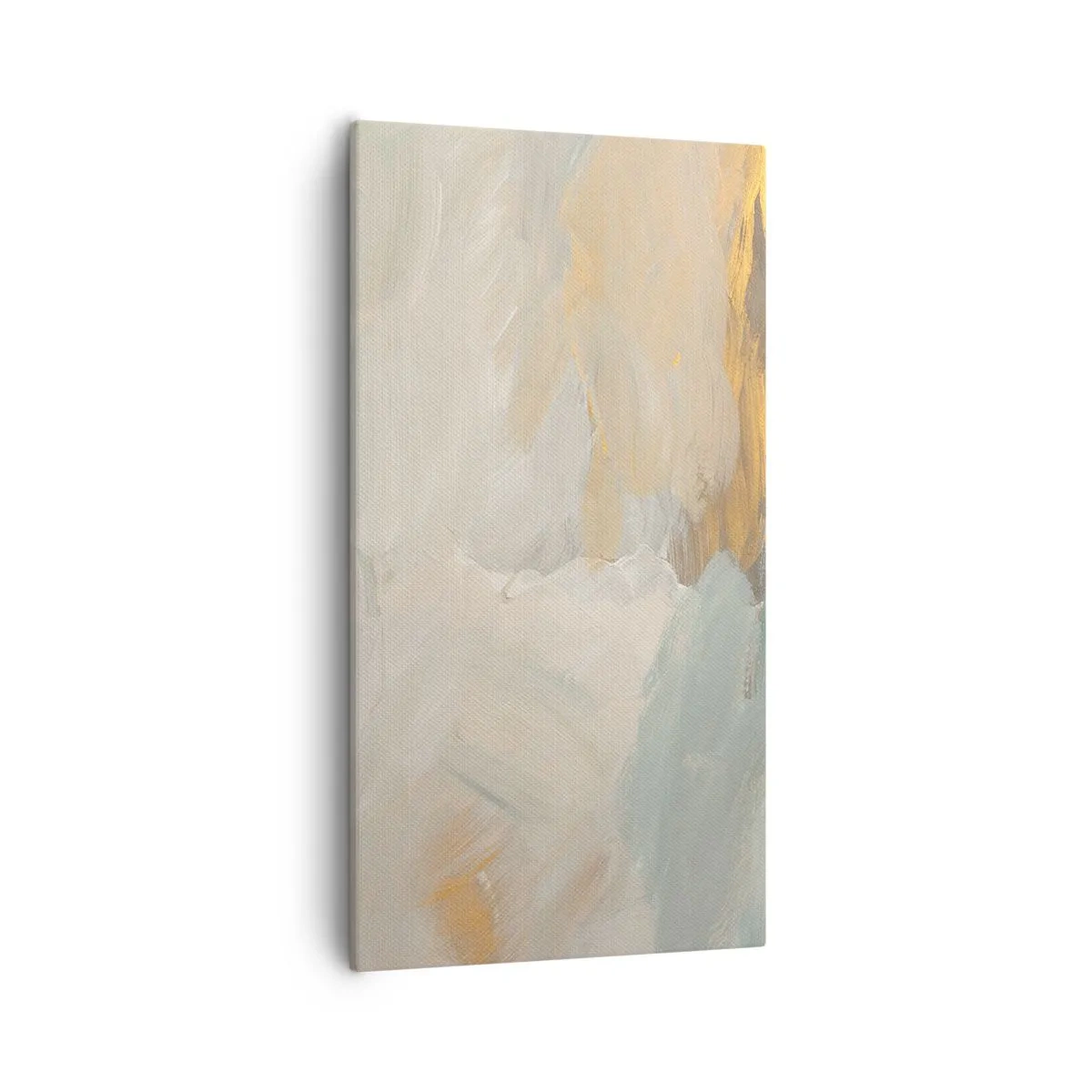 Bild auf Leinwand - Leinwandbild - Abstraktion – das Land der Sanftheit - 55x100 cm