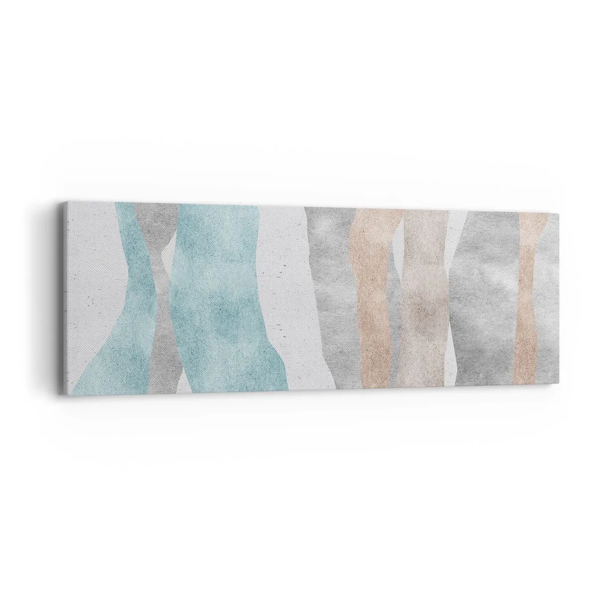 Bild auf Leinwand - Leinwandbild - Studie über Nähe - 90x30 cm