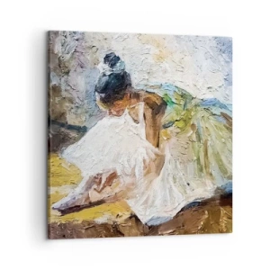 Bild auf Leinwand - Leinwandbild - Aus einem Gemälde von Degas - 60x60 cm