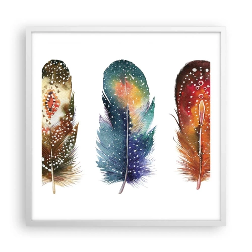 Poster in einem weißen Rahmen - Rituale, Zeremonien, Geheimnisse - 60x60 cm