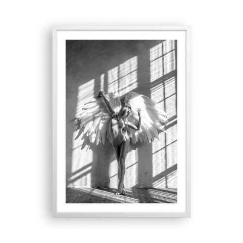 Poster in einem weißen Rahmen - Direkt vom Himmel - 50x70 cm