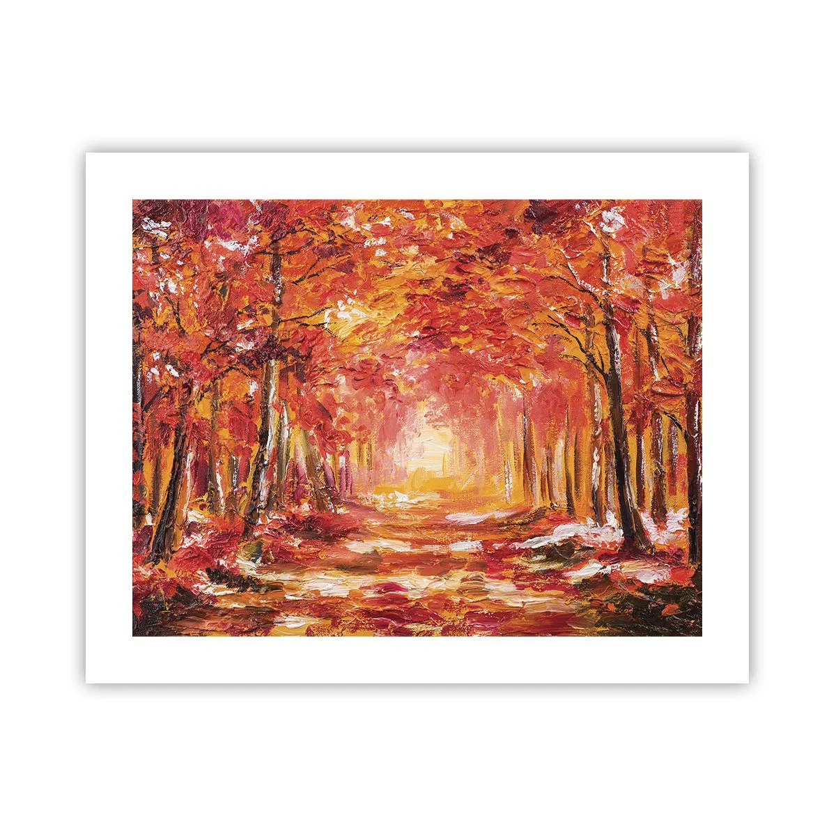 Poster - Kupferwald - 50x40 cm