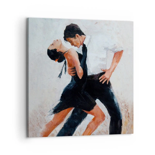 Bild auf Leinwand - Leinwandbild - Tango meiner Träume und Träume - 60x60 cm
