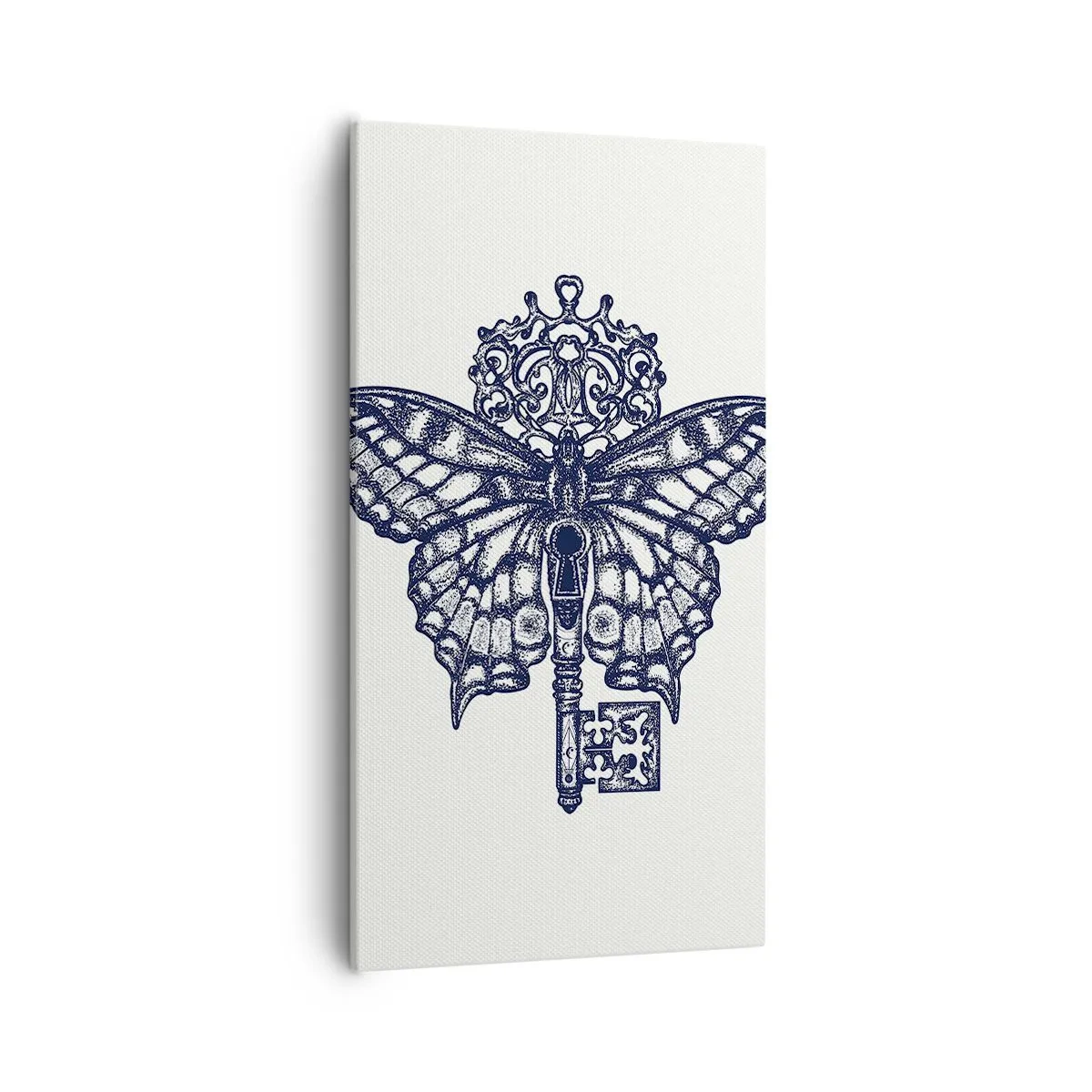 Bild auf Leinwand - Leinwandbild - Alle Geheimnisse des Herzens - 55x100 cm