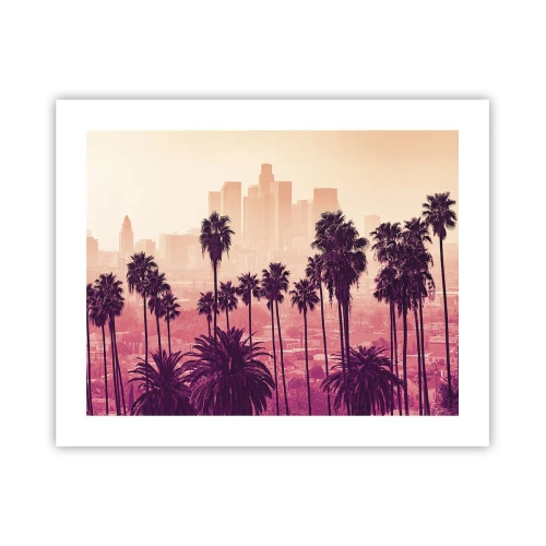 Poster - Kalifornische Landschaft - 50x40 cm