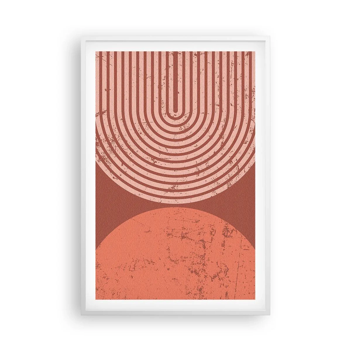 Poster in einem weißen Rahmen - Enge Beziehung - 61x91 cm