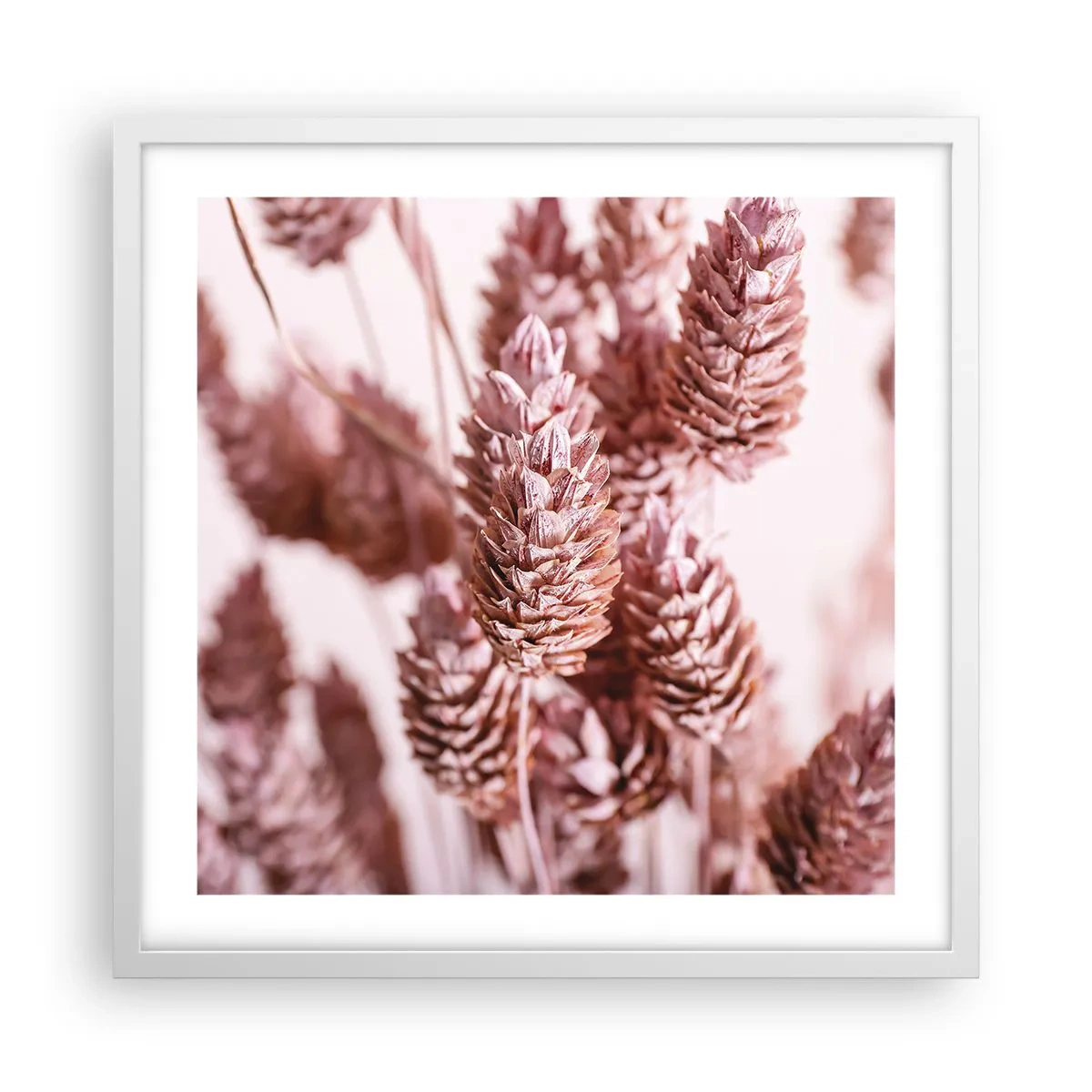 Poster in einem weißen Rahmen - Scheinbar unauffällig - 50x50 cm