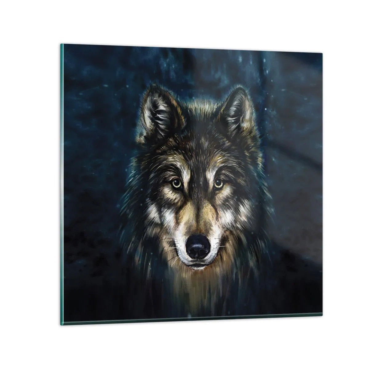 Glasbild - Bild auf glas - Alpha? Und Omega - 70x70 cm