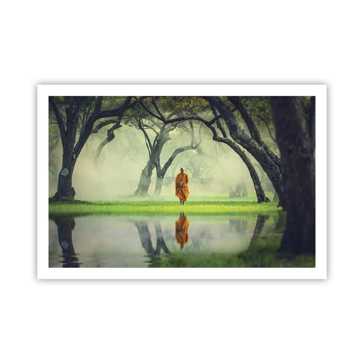 Poster - Auf dem Weg zur Erleuchtung - 91x61 cm