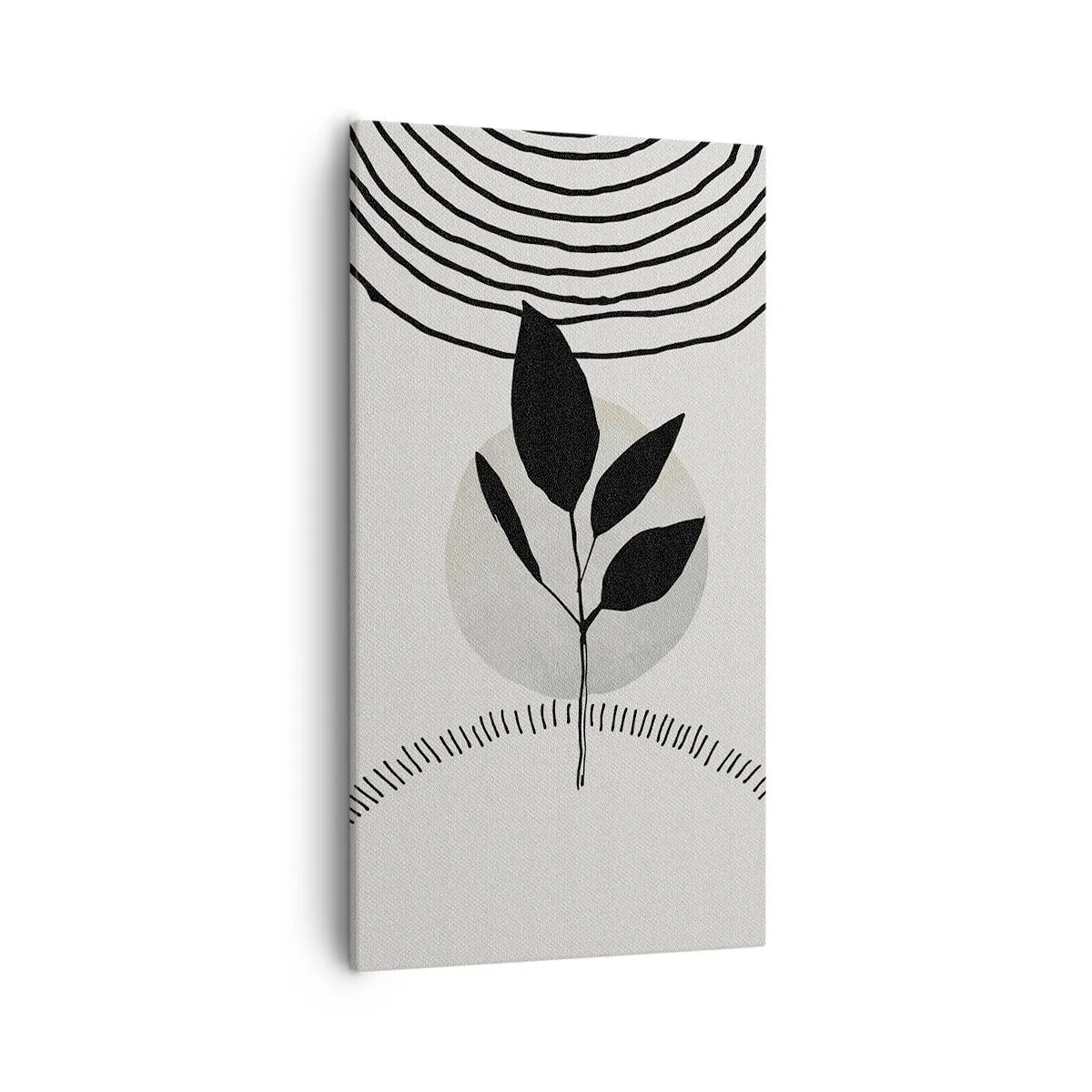 Bild auf Leinwand - Leinwandbild - Komposition: Naturrituale - 55x100 cm