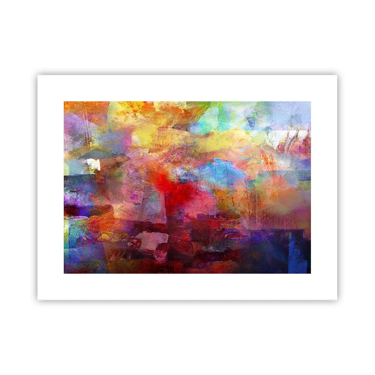 Poster - Schau in den Regenbogen - 40x30 cm
