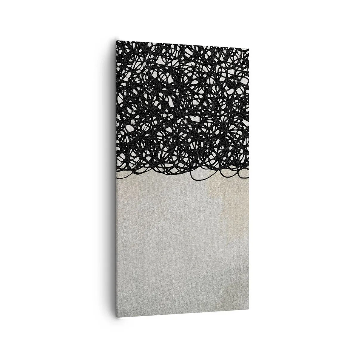 Bild auf Leinwand - Leinwandbild - Turbulente Abstraktion - 65x120 cm