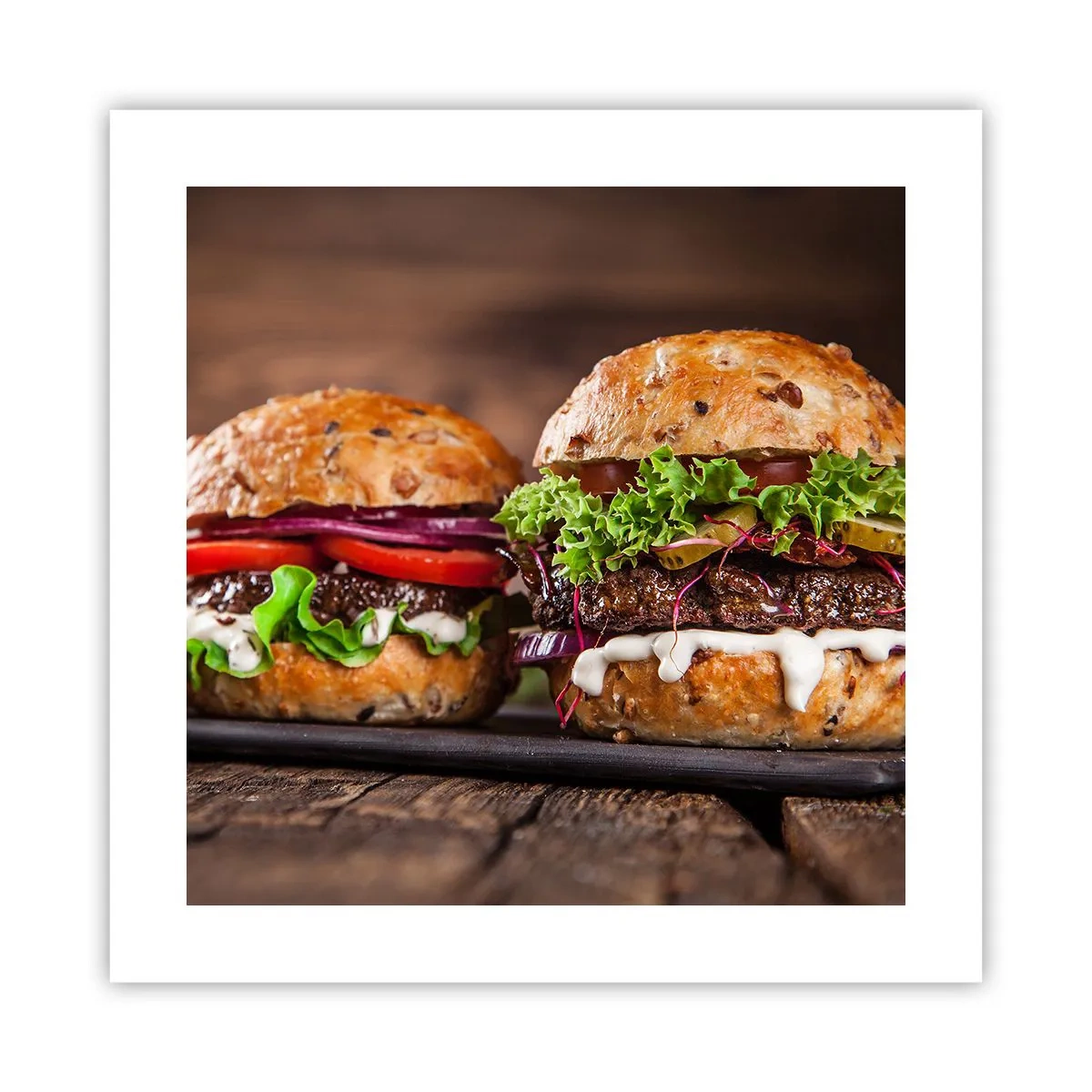 Poster - Amerikanischer Traum - 40x40 cm