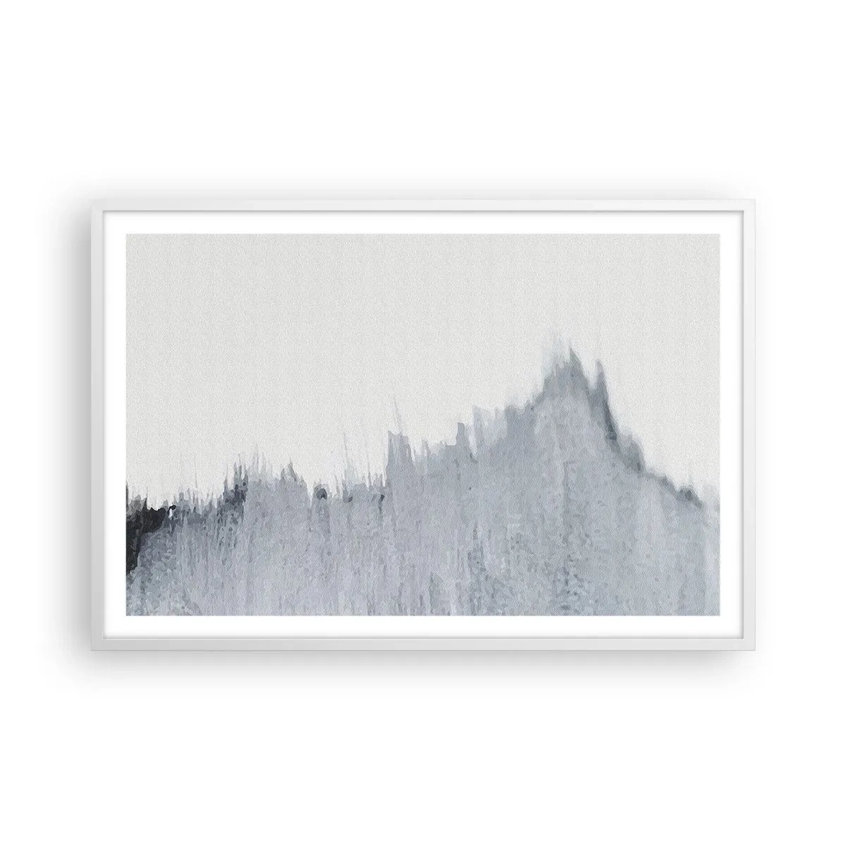 Poster in einem weißen Rahmen - Mysteriöse Aufzeichnung - 91x61 cm