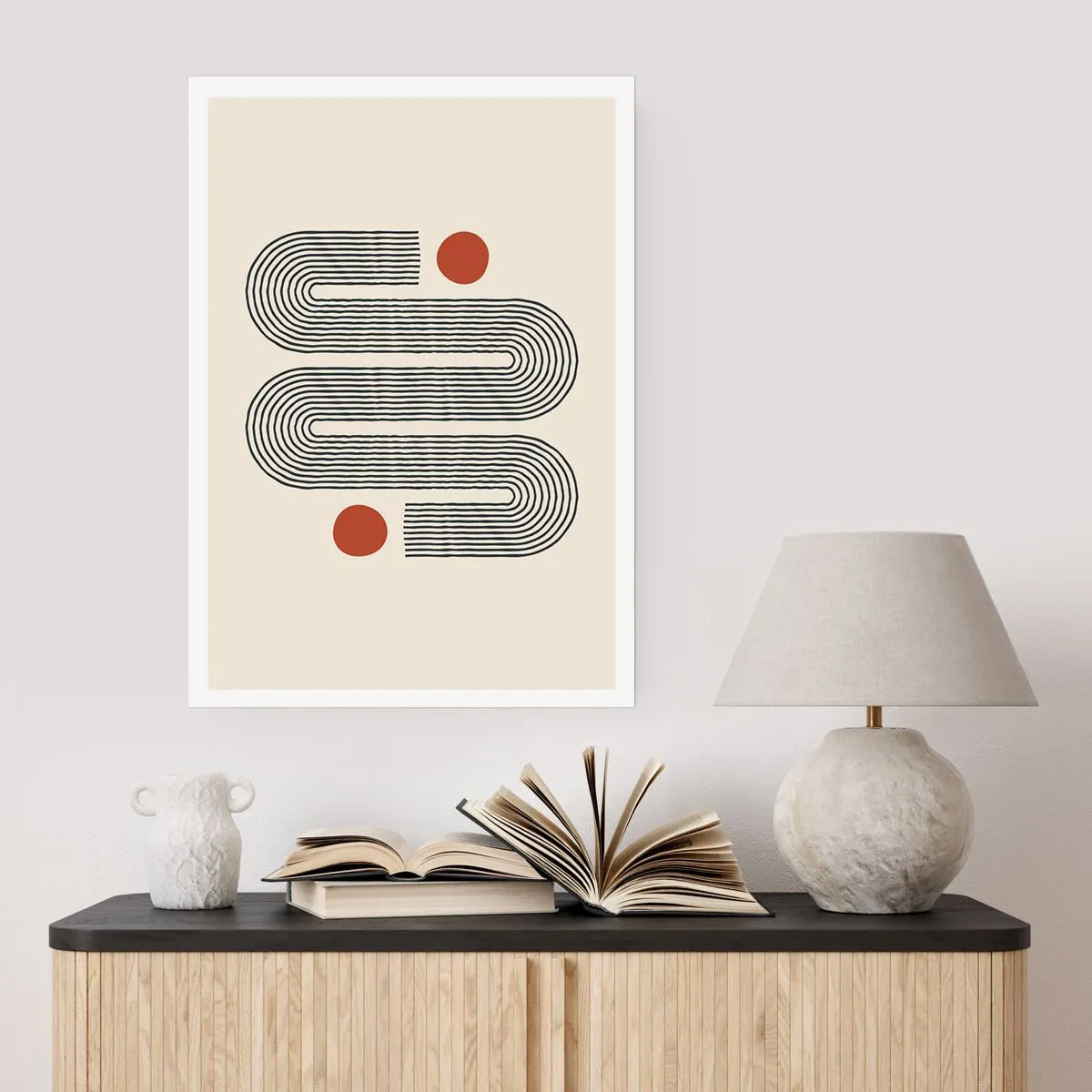 Poster - Vom Anfang bis zum Ende - 30x40 cm
