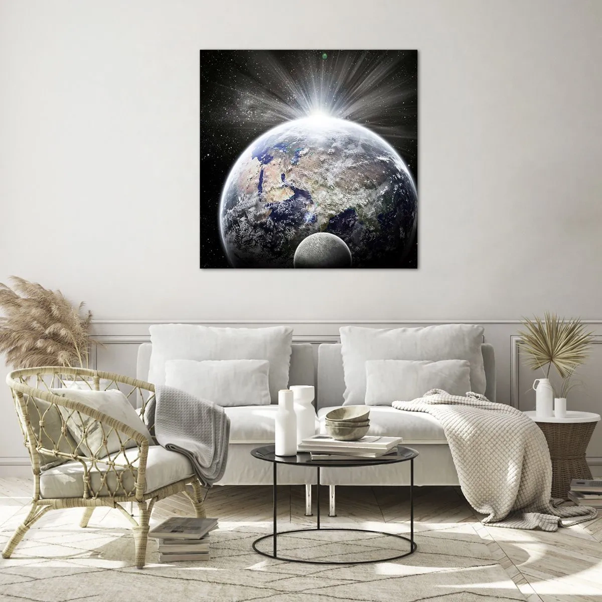 Glasbild - Bild auf glas - In voller Pracht - 50x50 cm